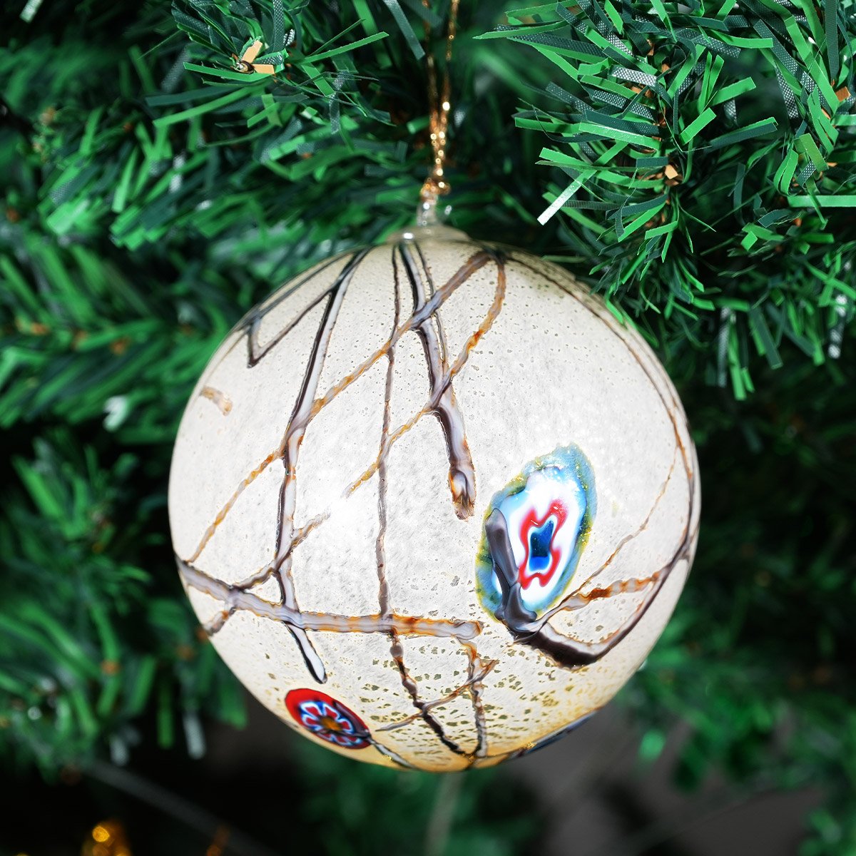 Ivory christmas hot sale ball ornaments