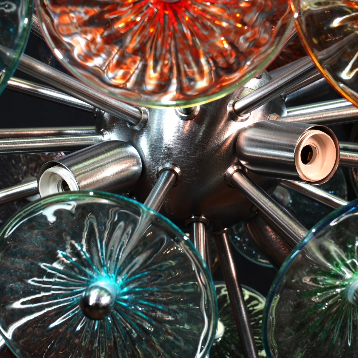 Modern Lamp Zante - 8 Lights - Original Murano Glass OMG