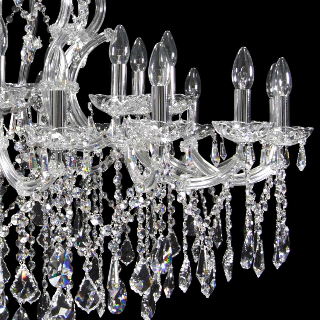 Maria theresa chandelier saba queen 27 lights