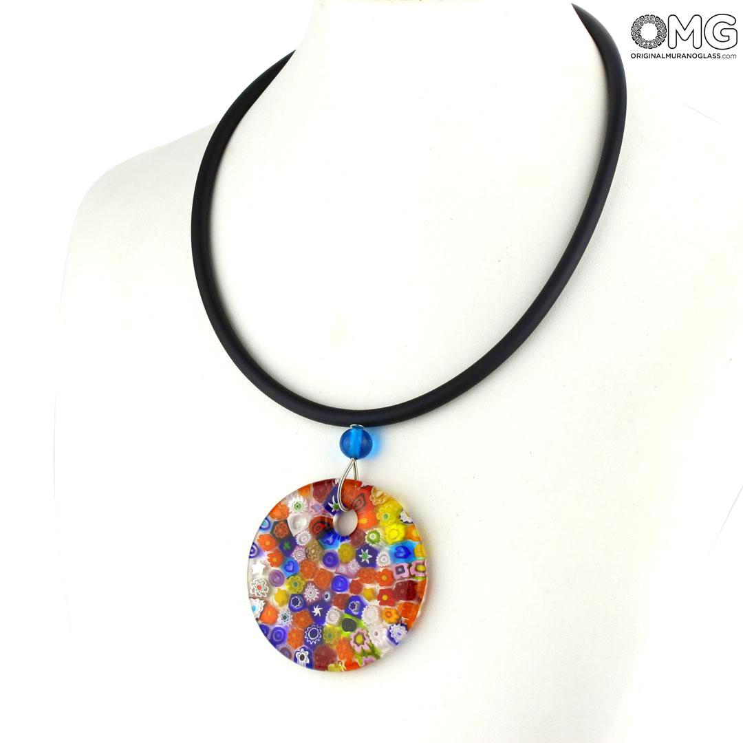 Lady Flowers - Collar de perlas - Cristal de Murano original OMG