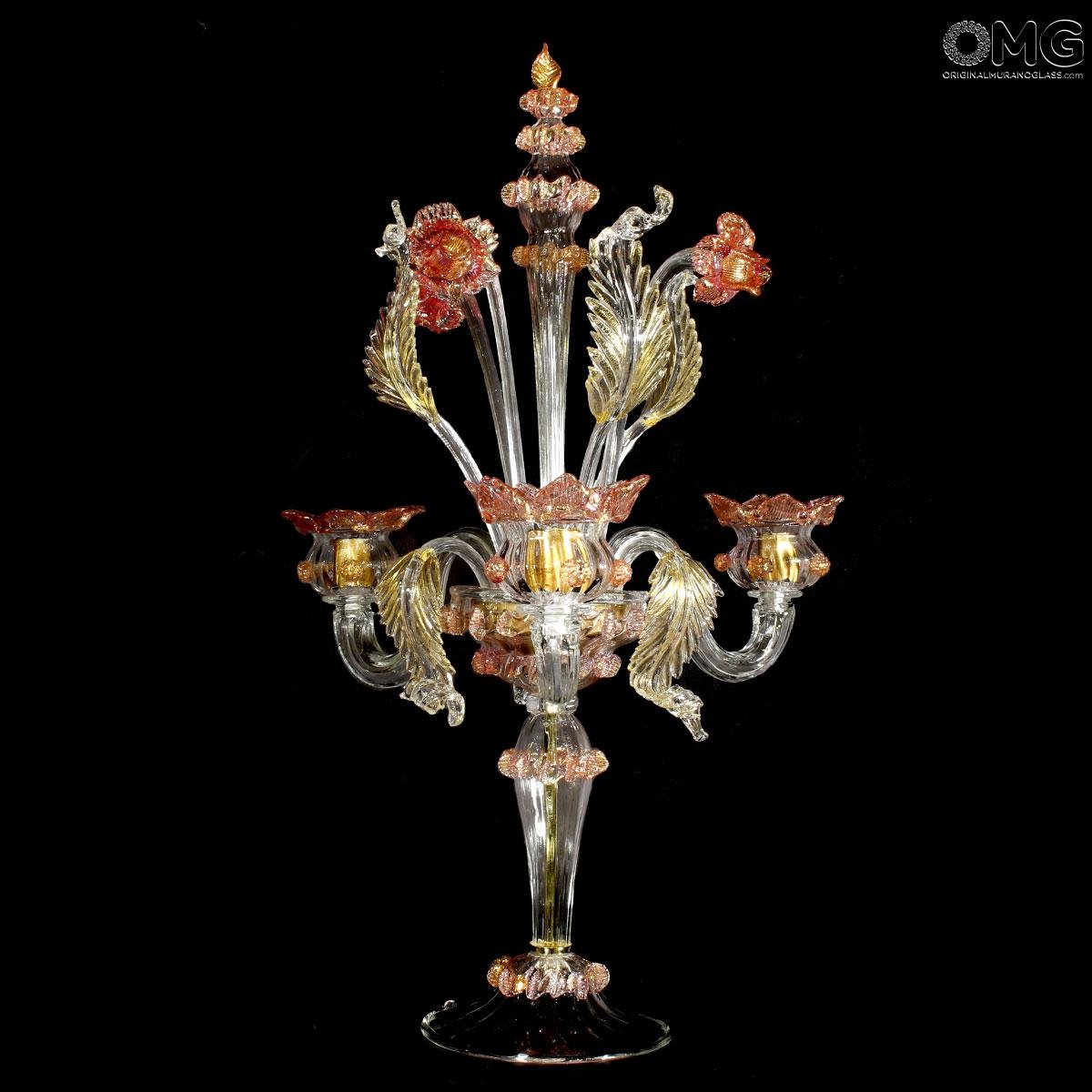 Venetian Chandeliers Classique Collection: Flambeau Ca Manzoni