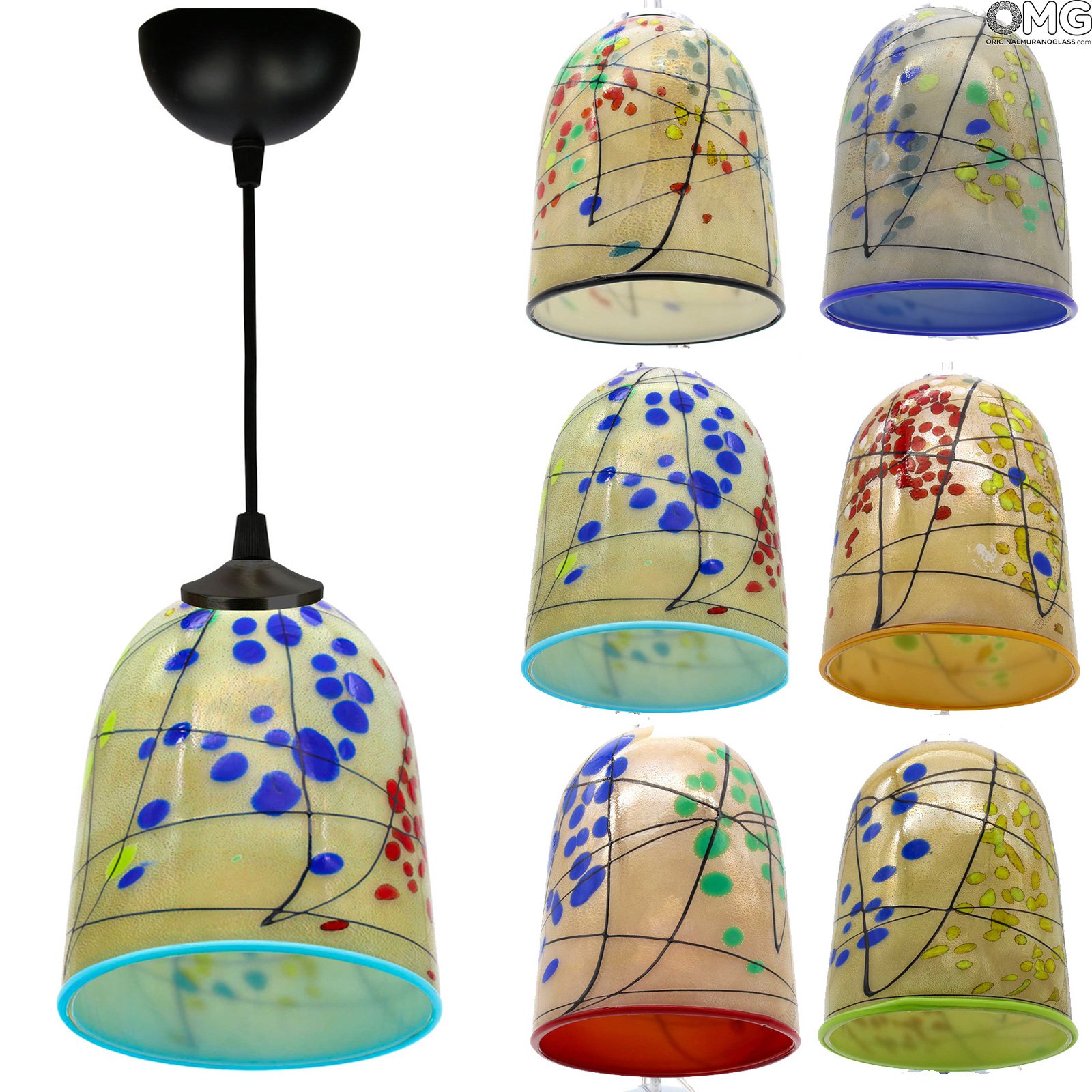 Murano glass light cheap