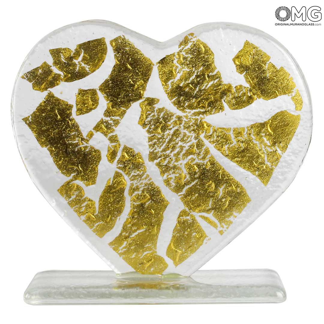 Sculptures And Figurines Objects Of Art Glass Various Collections My Love Heart Glass With