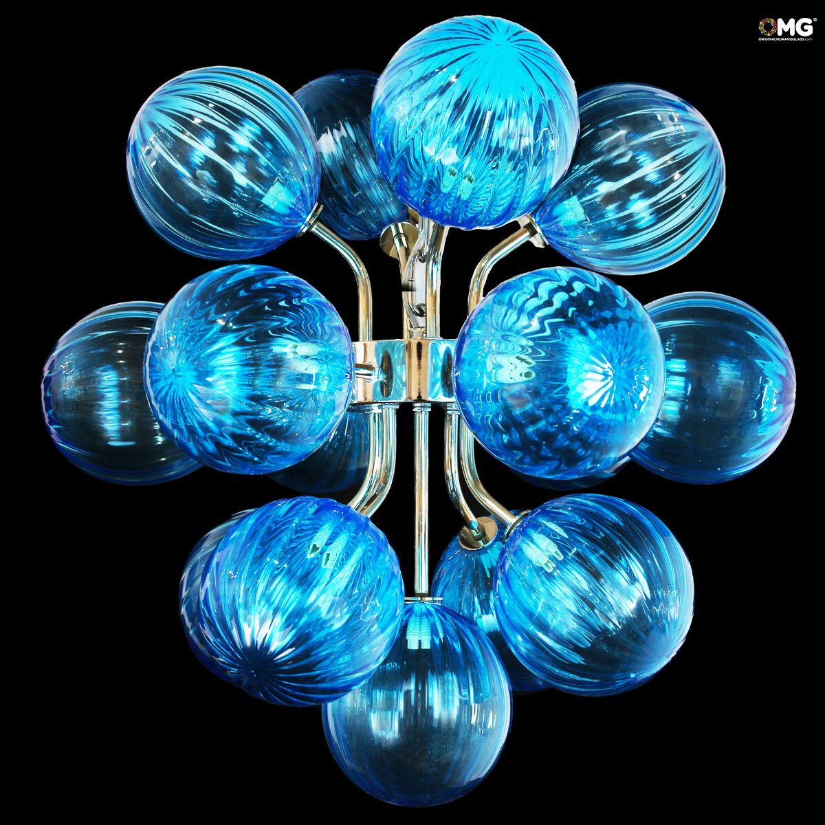 Blue murano lamp hotsell