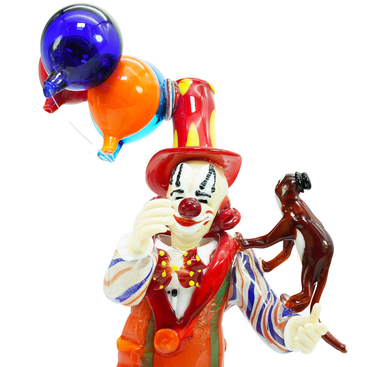 Sculptures & Figurines - Objects of Art glass - Various Collections: Clown  figurine - Big size - Original Murano Glass OMG