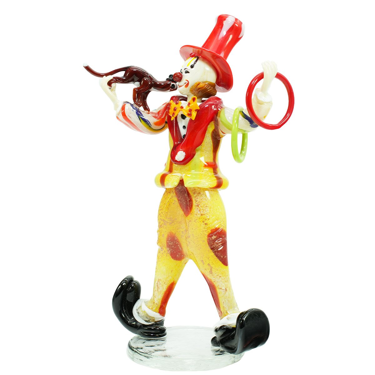 Sculptures & Figurines - Objects of Art glass - Various Collections: Clown  figurine - Big size - Original Murano Glass OMG