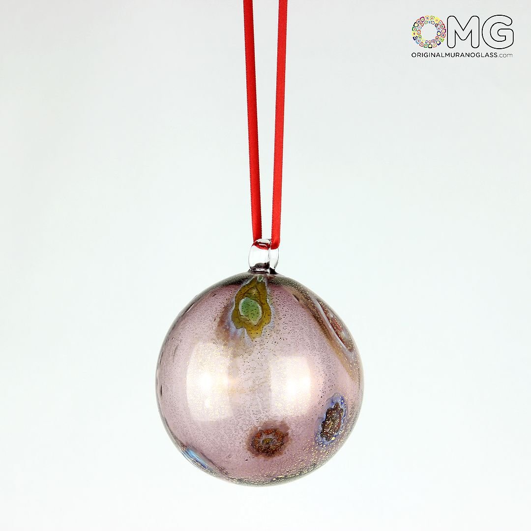 christmas balls millefiori fantasy set of 3 orange green purple murano glass xmas - Glass Christmas Balls christmas balls millefiori fantasy set of 3 orange green purple murano glass xmas - Glass Christmas Balls