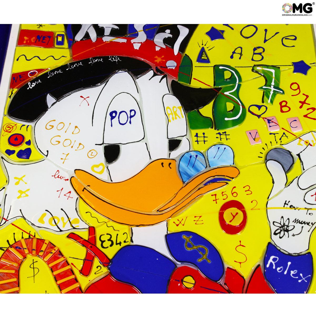 Uncle Scrooge - Exclusive tribute - Original - Murano