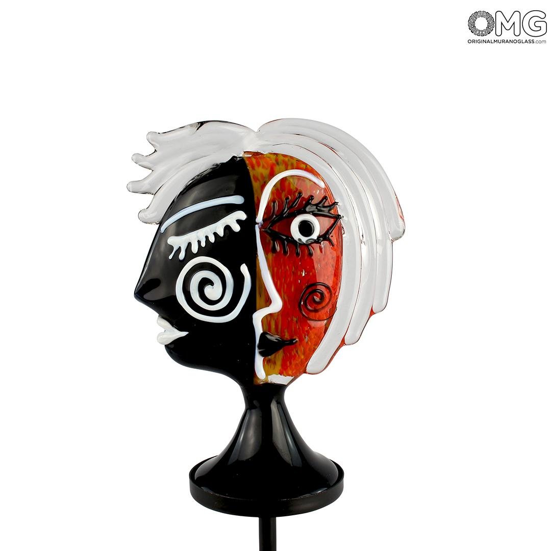 Vetro di murano replica tributo a Picasso • Vendita Online Antiquariato,  Modernariato e Design • NowArc