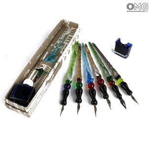 Fountain Pen in Murano Glass - assorted colors