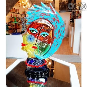 3head_sculpture_murano_glass_picasso_omg2