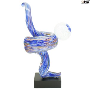 抽象的東西 - 與 avventurine - Original Murano Glass OMG 抽象的東西 - 與 avventurine - Original Murano Glass OMG