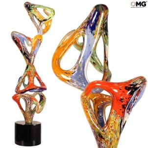 Абстрактная форма - оригинальное муранское стекло - omg