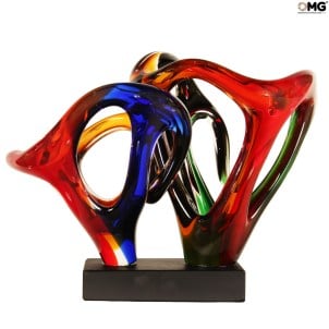 Genom - Abstracto - Escultura de cristal de Murano
