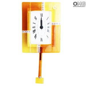 ambre_arlecchino_horloge_mur_verre_de_murano_omg_13333