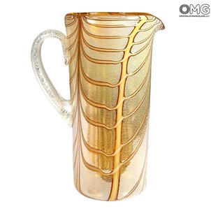 amber_murano_glass_pitcher_set_2