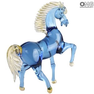 Appaloosa horse - amethyst - Original Murano Glass OMG Appaloosa horse - amethyst - Original Murano Glass OMG