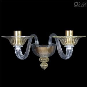 Настенный светильник Imperiale Firenze - Liberty - муранское стекло - 2 лампы