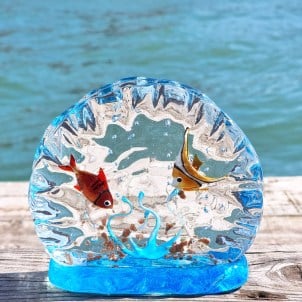 オリジナルムラーノグラスフィッシュアクアリウムコレクション