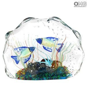 Original Murano Glass Fish Aquariums Collection Official