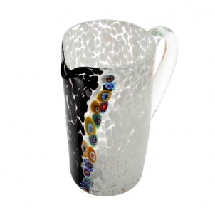 Krug Regenbogen - Weiß - Original Murano Glass OMG