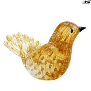 Bird_amber_gold_orginal_murano_glass_omg