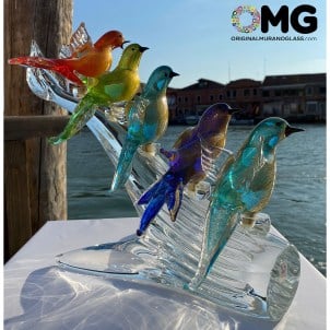 Birds_on_branch_murano_glass_venetian_omg