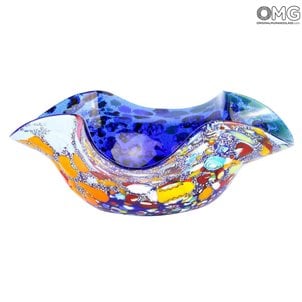 Blown glass decorative bowl