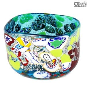 Cube - Multicolore - Verre de Murano Original OMG