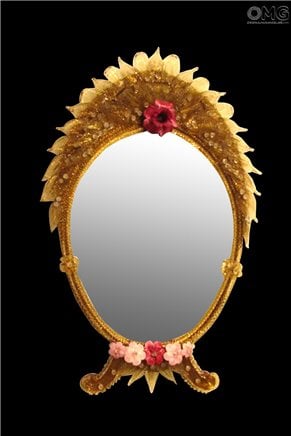Boschi Amber - Espejo veneciano de pared
