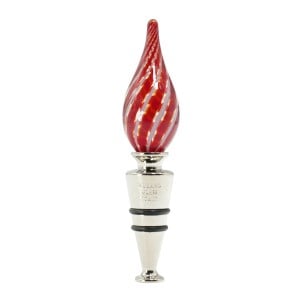 bottle_stopper_filigrana_cannes_red_drop_original_murano_glass_omg