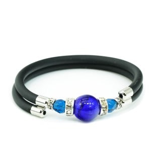 bracelet_blue_stone_original_murano_glass_omg13