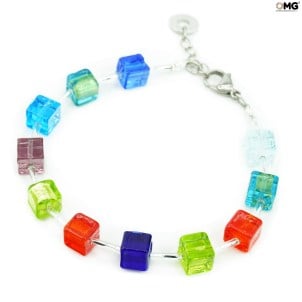 bracelet_cubes_multicolor_original_murano_glass_omg