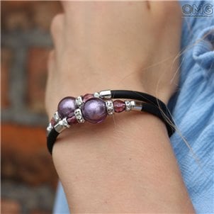 bracelet_doublebeads_external_violet_murano_glass_1