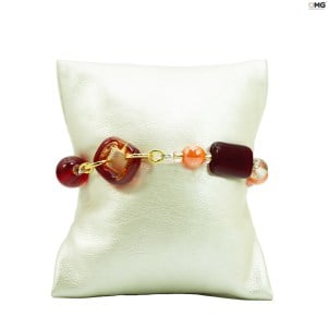 bracelet_red_riga_original_murano_glass_omg