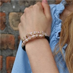 bracelete_white_double_beads_murano_glass