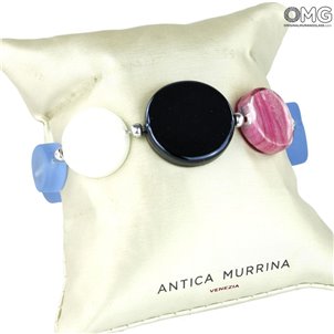 糖果手鍊-Antica Murrina系列-原裝Murano玻璃
