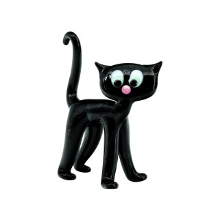 cat_black_glass_miniature_original_murano_glass