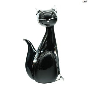 gato_black_noir_original_murano_glass_omg