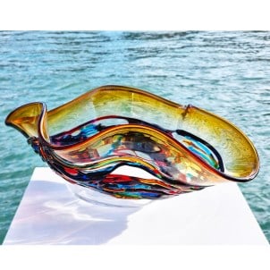 centerpiece_sbruffi_amber_original_murano_glass_omg