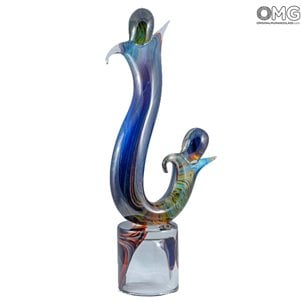 Танец танго - скульптура из халцедона - Original Murano Glass OMG