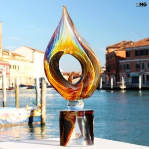 玉髓結__sculpture_original_murano_glass_omg4