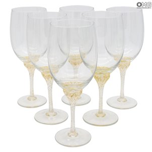 calices_gold_set_murano_glass_2