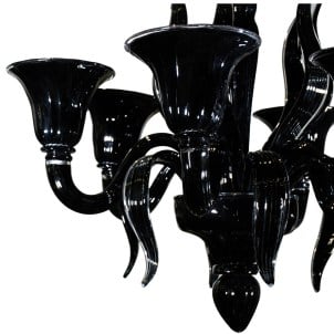 chandelier_corvo_black_original_ Murano_glass_omg1