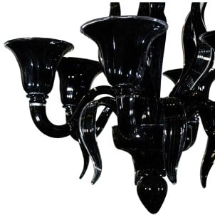 枝形吊燈_corvo_black_original_murano_glass_omg1