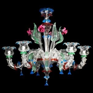 威尼斯枝形吊燈 Rezzonico - Dalia - Original Murano Glass OMG