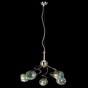 Kronleuchter Venus - 5 Lichter - Original Muranoglas
