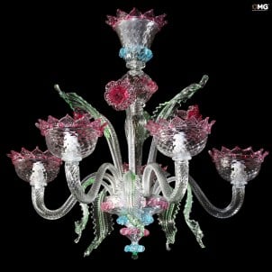 Lámpara de araña veneciana - Ca Soranzo - Cristal de Murano original