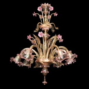 chandelier_priuli_amber_pink_original_murano_glass