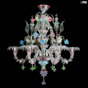 Венецианская люстра Ванделия - Реццонико - муранское стекло